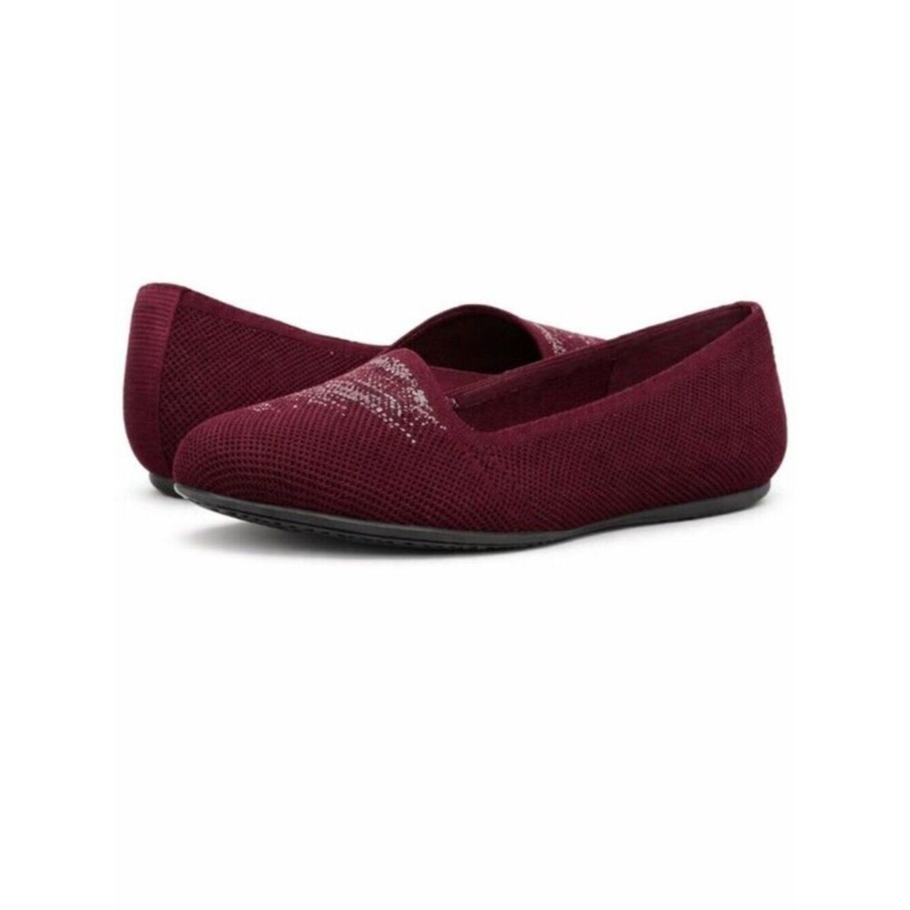 Softwalk Sicily Ballet Flats Size 7M Burgundy